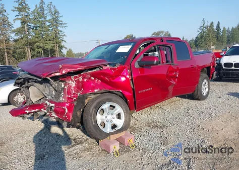 2018 Chevrolet Silverado K1500 Lt из США, поврежденный, VIN 3GCUKREC9JG274412